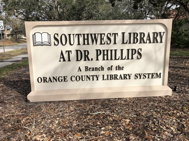 DR. PHILLIPS LIBRARY |32819 | 32836 | Dr. Phillips